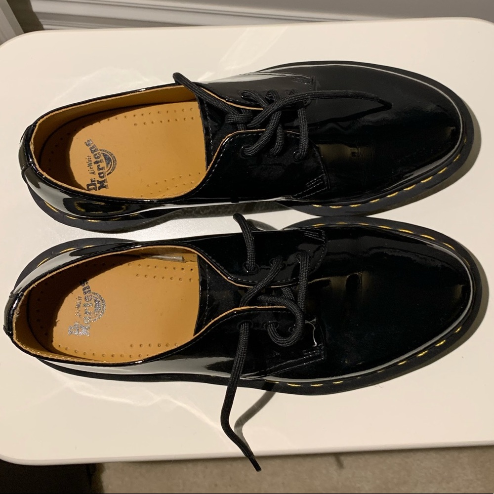 Dr. Martens Patent Leather Oxford Shoes